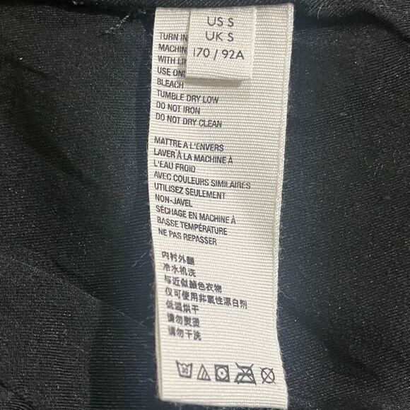 We The Free FP New Dawn Vegan Leather Black Removable Hood Motto Grunge Punk Jac - Picture 11 of 12